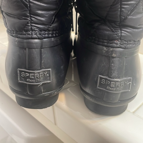 Sperry Top-Sider rain boots, black - Picture 2 of 7